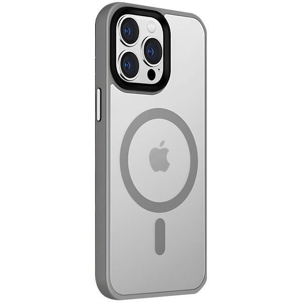 Чохол Ummi Colorful with MagSafe для Apple iPhone 15 Pro Max (6.7") Сірий / Grey 401951 фото