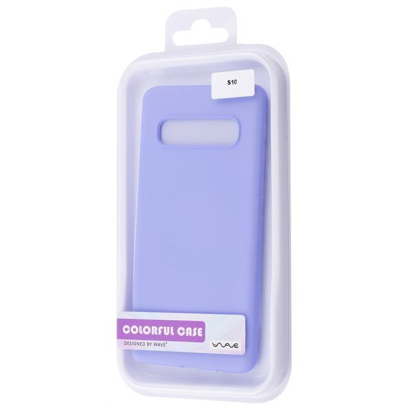 Чохол WAVE Colorful Case (TPU) Samsung Galaxy S10 (G973F) light purple 331347 фото