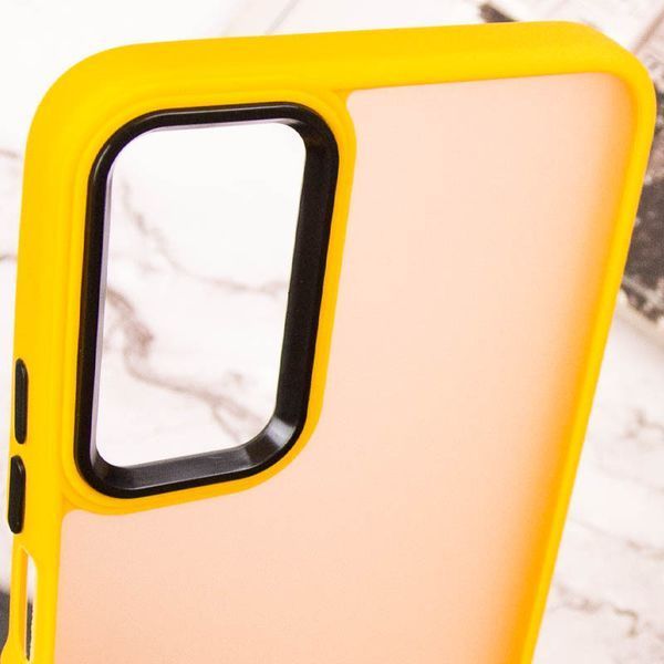 Чохол TPU+PC Lyon Frosted для Oppo A17 Orange 273359 фото