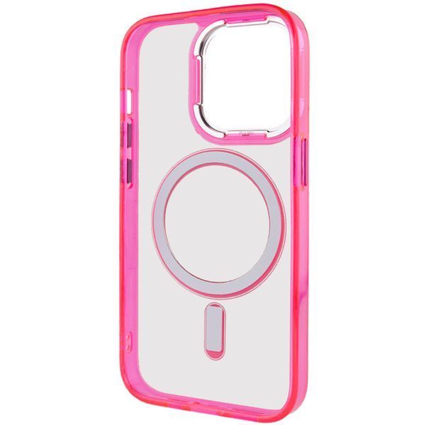 Чохол TPU Iris with MagSafe для Apple iPhone 14 Pro (6.1") Малиновий 272158 фото