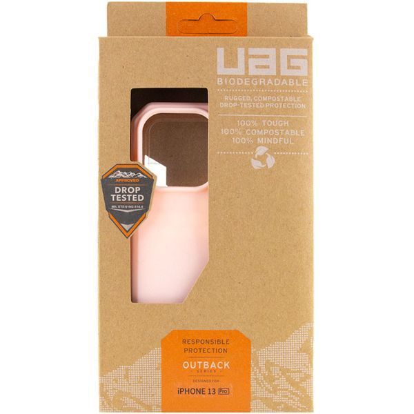 Чохол UAG OUTBACK BIO для Apple iPhone 13 Pro (6.1") Рожевий 240629 фото