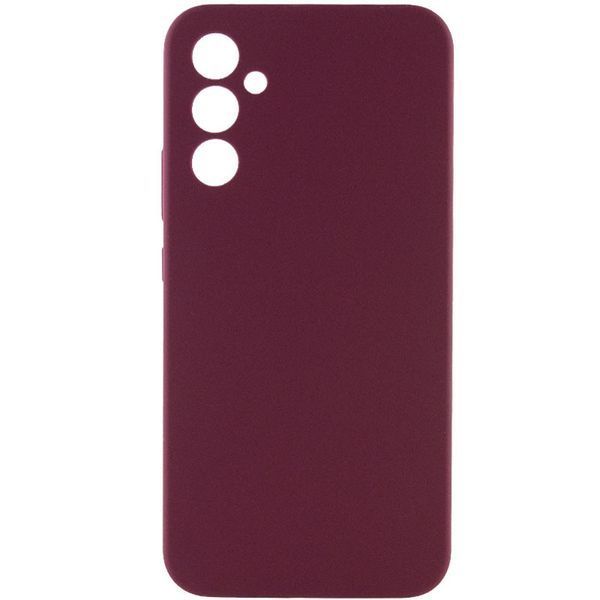 Чохол Silicone Cover Lakshmi Full Camera (AAA) для Samsung Galaxy S24 Бордовий / Plum 286892 фото