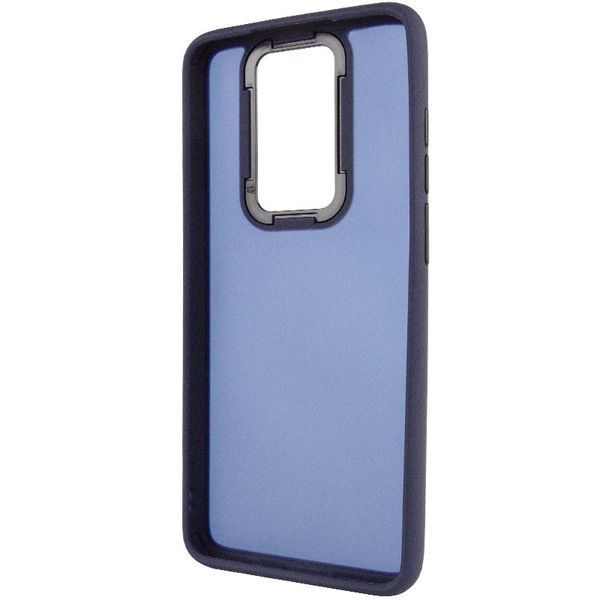 Чохол TPU+PC Lyon Frosted для Xiaomi Redmi Note 8 Pro Navy Blue 273495 фото