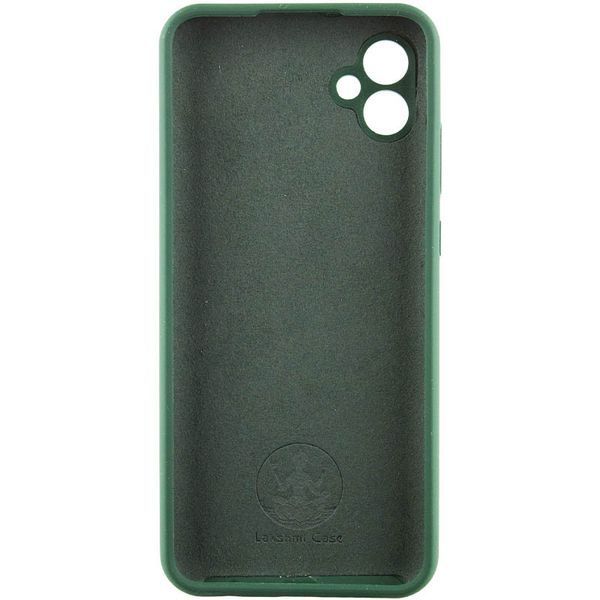 Чохол Silicone Cover Lakshmi Full Camera (AA) для Samsung Galaxy A06 Зелений / Dark green 321390 фото