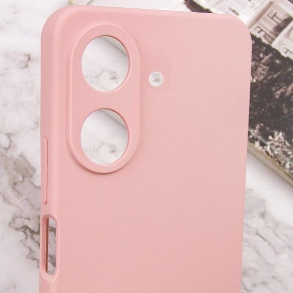 Чохол TPU GETMAN Liquid Silk Full Camera для Xiaomi Redmi 13C / Poco C65 Рожевий / Pink Sand 345356 фото