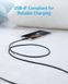 кабель ANKER 322 USB-A to USB-C - 1.8m Nylon (Чорний) 324695 фото 2