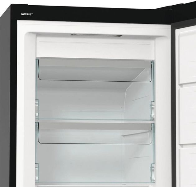 Морозильна камера Gorenje, 185.5x59.5х66.3, 280л, 1дв., A++, NF, диспл зовн., інвертор, чорний (FN619EABK6) 374951 фото