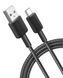 кабель ANKER 322 USB-A to USB-C - 1.8m Nylon (Чорний) 324695 фото 1