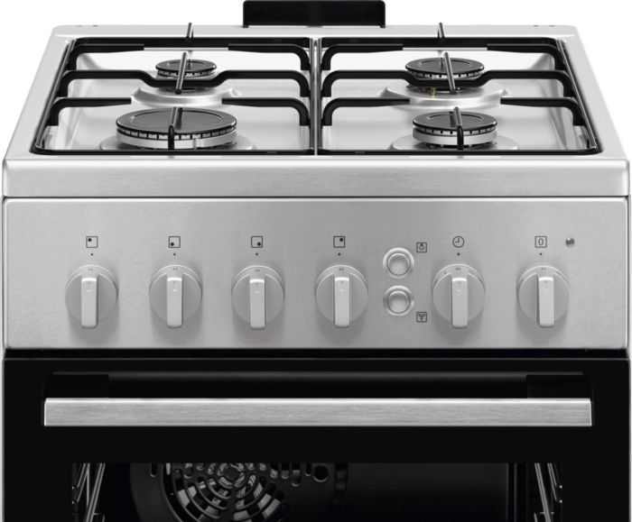 Плита Electrolux газова, 57л, 50x60см, нерж (LKG504010X) 375403 фото