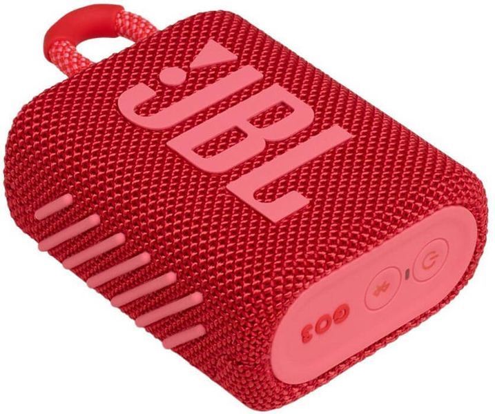 Портативна акустика JBL GO 3 (JBLGO3RED) Red 172364 фото