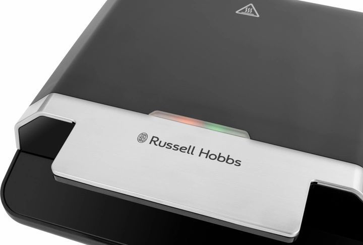 Сендвічмейкер Russell Hobbs, 750Вт, 1 пластина-сендвіч, корпус-пластик, чорний (26800-56) 363835 фото