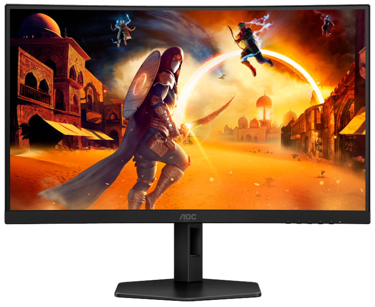 Монiтор TFT AOC 27" C27G4ZXU VA Curved FHD 280Hz 300nit 2*HDMI DP USB HAS MM Black 319098 фото