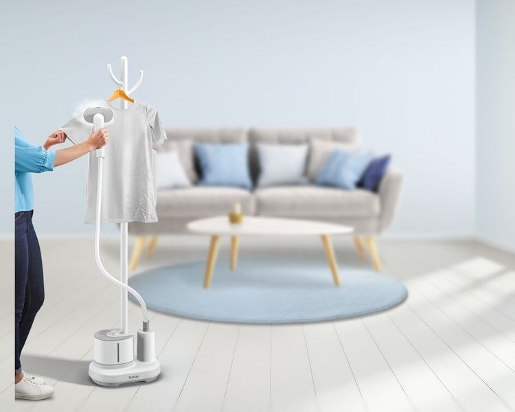 Відпарювач Tefal вертикальний Origin Home, 2000Вт, 1400мл, 42г/хв, білий (IT3280E1) 375186 фото