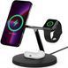 Зарядний пристрій бездротовий Belkin BOOST CHARGE PRO 3-in-1 Wireless Charger with MagSafe (HPG02, WIZ009ttBK-APL) Black 396948 фото 2