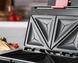 Сендвічмейкер Russell Hobbs, 750Вт, 1 пластина-сендвіч, корпус-пластик, чорний (26800-56) 363835 фото 8