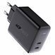 Зарядний Пристрій Acefast A9 PD 40W (2 Type-C) Black 252334 фото 2