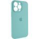 Чохол Silicone Case Full Camera Protective (AA) для Apple iPhone 14 Pro Max (6.7") Бірюзовий / Marine Green 270196 фото 2