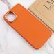TPU чохол Bonbon Metal Style для Apple iPhone 14 (6.1") Помаранчевий / Papaya 257169 фото 4