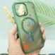 Чехол TPU+PC Flush with MagSafe для Apple iPhone 13 Pro (6.1") Dark green 312573 фото 3