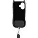 Чохол TPU GETMAN Cat with straps для Apple iPhone 16 Plus (6.7") Black 357612 фото 3