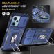Ударостійкий чохол Camshield Army Ring для Xiaomi Redmi 12 / Poco M6 Pro 5G Синій / Navy 283612 фото 3