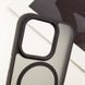 TPU+PC чохол Blueo Skin Friendly Frosted with MagSafe для Apple iPhone 16 Pro Max (6.9") Чорний 319482 фото 6