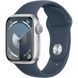 Смарт-годинник Apple Watch Series 9 GPS 41mm Silver Aluminum Case With Pacific Blue Magnetic Strap S/M MR903/MTJ33 328933 фото 1