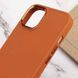 TPU чохол Bonbon Metal Style для Apple iPhone 14 (6.1") Помаранчевий / Papaya 257169 фото 10