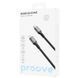 Кабель Proove ReGen Silicone Type-C To Lightning (1M) (CCRS60002101) Black 316310 фото 2
