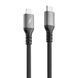 Кабель Proove ReGen Silicone Type-C To Lightning (1M) (CCRS60002101) Black 316310 фото 1