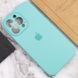 Чохол Silicone Case Full Camera Protective (AA) для Apple iPhone 14 Pro Max (6.7") Бірюзовий / Marine Green 270196 фото 5