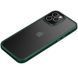 TPU+PC чохол Metal Buttons для Apple iPhone 12 Pro / 12 (6.1") Зелений 202383 фото 1