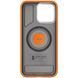 Чохол PC+Leather SGP with MagSafe для Apple iPhone 15 Pro Max (6.7") Brown 327527 фото 2