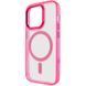 Чохол TPU Iris with MagSafe для Apple iPhone 14 Pro (6.1") Малиновий 272158 фото 3