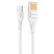 Кабель Proove Double Way Silicone Type-C 2.4A (1m) (CCDS20001202) White 287207 фото 1