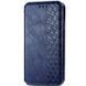 Шкіряний чохол книжка GETMAN Cubic (PU) для Xiaomi Redmi Note 9 / Redmi 10X Синій 244025 фото 1