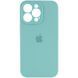 Чохол Silicone Case Full Camera Protective (AA) для Apple iPhone 14 Pro Max (6.7") Бірюзовий / Marine Green 270196 фото 1