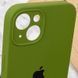 Чохол Silicone Case Full Camera Protective (AA) для Apple iPhone 15 (6.1") Зелений / Dark Olive 280159 фото 6