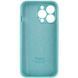 Чохол Silicone Case Full Camera Protective (AA) для Apple iPhone 14 Pro Max (6.7") Бірюзовий / Marine Green 270196 фото 4