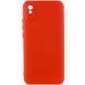 Чохол TPU GETMAN Liquid Silk Full Camera для Xiaomi Redmi 9A Червоний / Red 354371 фото 1