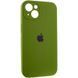 Чохол Silicone Case Full Camera Protective (AA) для Apple iPhone 15 (6.1") Зелений / Dark Olive 280159 фото 2