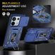 Ударостійкий чохол Camshield Army Ring для Xiaomi Poco X6 Pro Синій / Navy 315932 фото 3