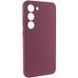 Чохол Silicone Cover Lakshmi Full Camera (AAA) для Samsung Galaxy S24 Бордовий / Plum 286892 фото 2
