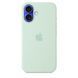Чохол-накладка Apple iPhone 16 Apple Silicone Case MagSafe Aquamarine 356908 фото 2