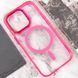 Чохол TPU Iris with MagSafe для Apple iPhone 14 Pro (6.1") Малиновий 272158 фото 5