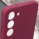 Чохол Silicone Cover Lakshmi Full Camera (AAA) для Samsung Galaxy S24 Бордовий / Plum 286892 фото 6