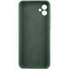 Чохол Silicone Cover Lakshmi Full Camera (AA) для Samsung Galaxy A06 Зелений / Dark green 321390 фото 3