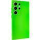 Чохол TPU GETMAN Liquid Silk Full Camera для Samsung Galaxy S24 Ultra Салатовий / Neon Green 397588 фото 2