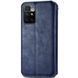 Шкіряний чохол книжка GETMAN Cubic (PU) для Xiaomi Redmi 10 Синій 217660 фото 3