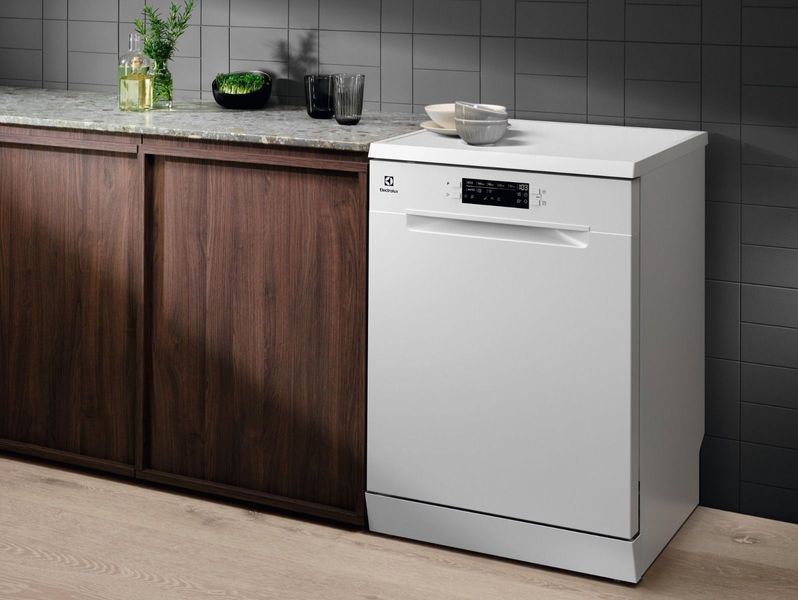 Посудомийна машина Electrolux, 13компл., Е, 60см, дисплей, інвертор, білий 397302 фото